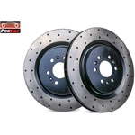 Order Rear Disc Brake Rotor (Pack of 2) by PROMAX - 22-55146 For Your Vehicle