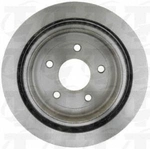 Order Rear Disc Brake Rotor by TOP QUALITY - 8-580252 For Your Vehicle