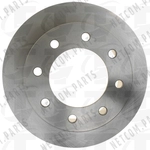 Order Rear Disc Brake Rotor by TOP QUALITY - 8-580380 For Your Vehicle