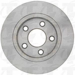 Order Rear Disc Brake Rotor by TOP QUALITY - 8-66406 For Your Vehicle
