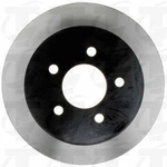 Order Rear Disc Brake Rotor by TOP QUALITY - 8-66565 For Your Vehicle