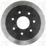 Order Rear Disc Brake Rotor by TOP QUALITY - 8-66671 For Your Vehicle