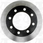 Order Rear Disc Brake Rotor by TOP QUALITY - 8-66823 For Your Vehicle