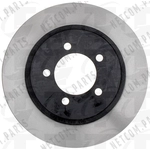 Order Rear Disc Brake Rotor by TOP QUALITY - 8-680026 For Your Vehicle