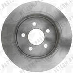 Order Rear Disc Brake Rotor by TOP QUALITY - 8-76451 For Your Vehicle