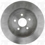 Order Rear Disc Brake Rotor by TOP QUALITY - 8-76547 For Your Vehicle