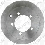 Order Rear Disc Brake Rotor by TOP QUALITY - 8-76627 For Your Vehicle