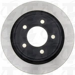 Order Rear Disc Brake Rotor by TOP QUALITY - 8-780152 For Your Vehicle