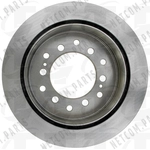 Order Rear Disc Brake Rotor by TOP QUALITY - 8-96929 For Your Vehicle