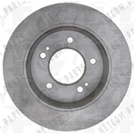 Order Rear Disc Brake Rotor by TOP QUALITY - 8-980957 For Your Vehicle