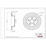 Order ULTRA - 53161 - Rear Disc Brake Rotor For Your Vehicle
