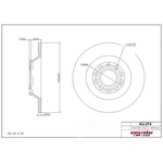 Order ULTRA - AU274 - Rear Disc Brake Rotor For Your Vehicle