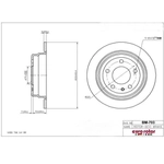 Order ULTRA - BM703 - Rear Disc Brake Rotor For Your Vehicle