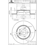 Order ULTRA - ME183 - Rear Disc Brake Rotor For Your Vehicle