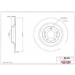 Order Rear Disc Brake Rotor by ULTRA - MA884 For Your Vehicle
