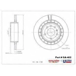 Order Rear Disc Brake Rotor by ULTRA - SA402 For Your Vehicle