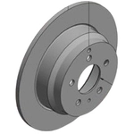 Order ZIMMERMANN - 610.1197.20 - Coat-Z Rear Brake Rotor For Your Vehicle