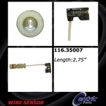 Order Rear Disc Pad Sensor Wire by CENTRIC PARTS - 116.35007 For Your Vehicle