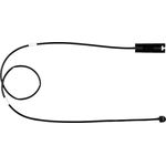 Order Rear Disc Pad Sensor Wire by HELLA PAGID - 355250291 For Your Vehicle