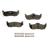 Order Rear Disc Pads by AGNA BRAKES - PLD1041CM For Your Vehicle