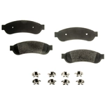 Order AGNA BRAKES - PLD1067ACMF - Rear Disc Brake Pad Set For Your Vehicle