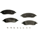 Order AGNA BRAKES - PLD1068CMF - Rear Disc Brake Pad Set For Your Vehicle