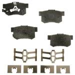 Order AGNA BRAKES - PLD1086CM - Rear Disc Brake Pad Set For Your Vehicle