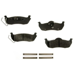 Order AGNA BRAKES - PLD1087CM - Rear Disc Brake Pad Set For Your Vehicle