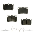 Order AGNA BRAKES - PLD1113CM - Rear Disc Brake Pad Set For Your Vehicle