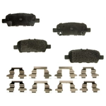 Order AGNA BRAKES - PLD1288CM - Rear Disc Brake Pad Set For Your Vehicle