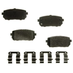 Order AGNA BRAKES - PLD1296CM - Rear Disc Brake Pad Set For Your Vehicle