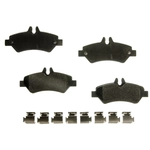 Order AGNA BRAKES - PLD1317ACMF - Rear Disc Brake Pad Set For Your Vehicle