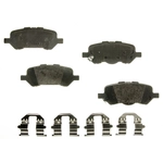 Order Rear Disc Pads by AGNA BRAKES - PLD1402CM For Your Vehicle