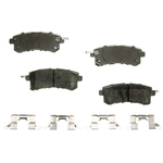 Order AGNA BRAKES - PLD1510CM - Rear Disc Brake Pad Set For Your Vehicle