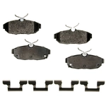 Order AGNA BRAKES - PLD1562CM - Rear Disc Brake Pad Set For Your Vehicle