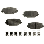 Order AGNA BRAKES - PLD1596CM - Rear Disc Brake Pad Set For Your Vehicle