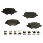 Order AGNA BRAKES - PLD1657CM - Rear Disc Brake Pad Set For Your Vehicle