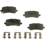 Order AGNA BRAKES - PLD1698CM - Rear Disc Brake Pad Set For Your Vehicle