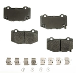 Order AGNA BRAKES - PLD1718CM - Rear Disc Brake Pad Set For Your Vehicle