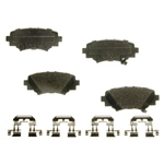 Order AGNA BRAKES - PLD1729CM - Rear Disc Brake Pad Set For Your Vehicle