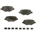 Order AGNA BRAKES - PLD1754CM - Rear Disc Brake Pad Set For Your Vehicle