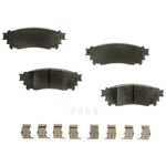 Order Rear Disc Pads by AGNA BRAKES - PLD1805CM For Your Vehicle