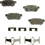 Order Rear Disc Pads by AGNA BRAKES - PLD374CM For Your Vehicle