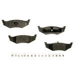 Order AGNA BRAKES - PLD658CM - Rear Disc Brake Pad Set For Your Vehicle