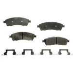 Order AGNA BRAKES - PLD757CMF - Rear Disc Brake Pad Set For Your Vehicle