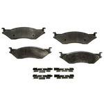 Order AGNA BRAKES - PLD777CMF - Front Disc Brake Pad Set For Your Vehicle