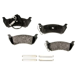 Order AGNA BRAKES - PLD875ACM - Rear Disc Brake Pad Set For Your Vehicle