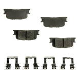 Order AGNA BRAKES - PLD885CM - Rear Disc Brake Pad Set For Your Vehicle