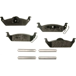 Order Rear Disc Pads by AGNA BRAKES - PLD963CM For Your Vehicle