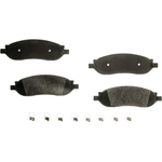 Order Rear Disc Pads by AGNA BRAKES - PXD1068 For Your Vehicle